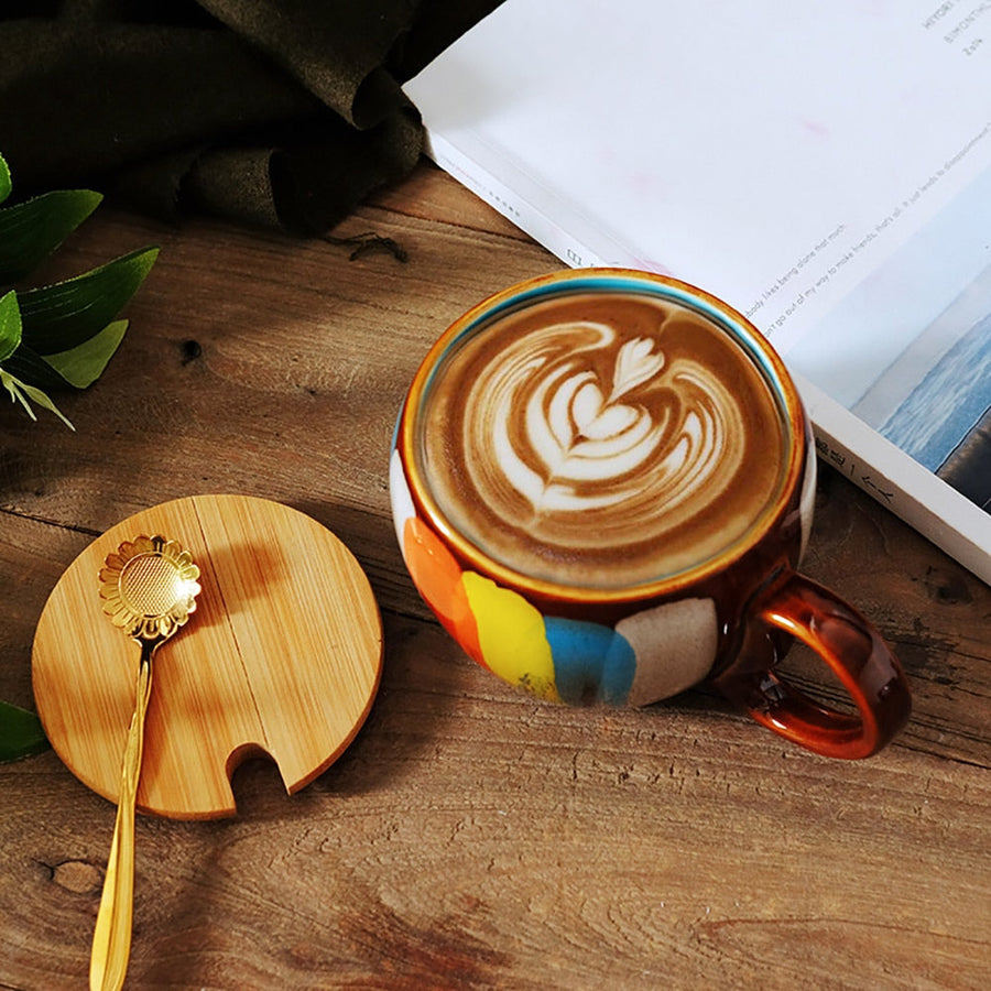 Collectible Colorful Handmade Coffee Mug - Image 2