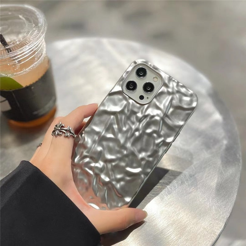 Aluminium Foil Pattern iPhone Case - Image 8