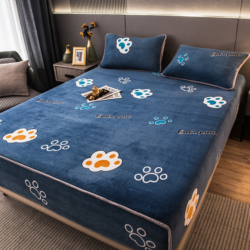 Non-Slip Elastic Thick Soft Mattress Cover - Image 16