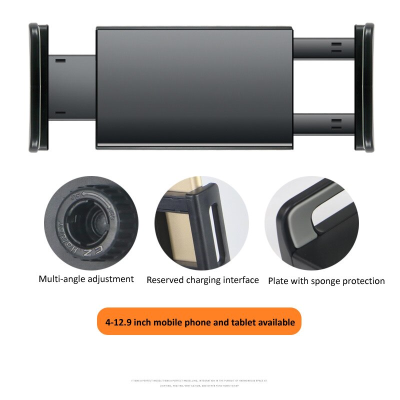 Long Arm Heavy-Duty Desk Mount Tablet Holder - Image 2