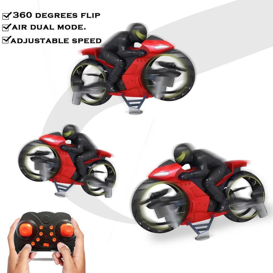 Acrobatic Sky-Rider Motorcycle Drone - Image 1