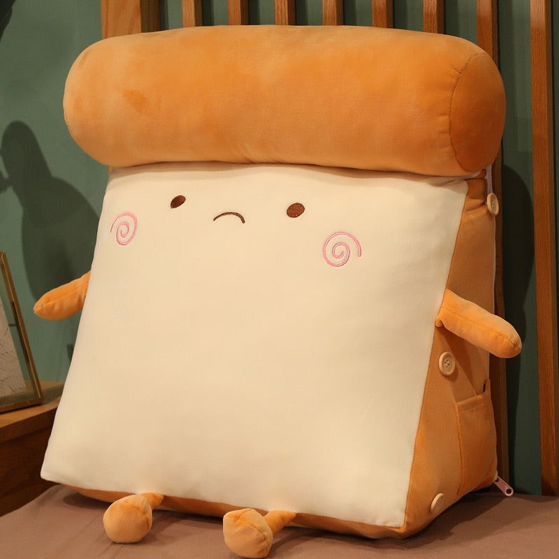 Fruity Toast Bread Comfy Pillow - Image 14