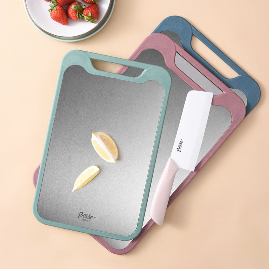 2in1 All Cut Up Double-Sided Cutting Board - Image 1