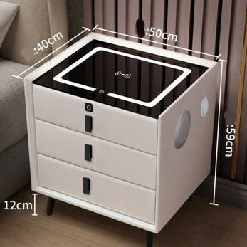 Creative Multifunctional Smart Bedside Speaker Table - Image 2