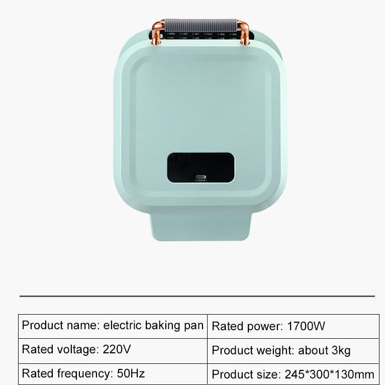 Double-sided Electric Baking Pan Cooker - Image 4