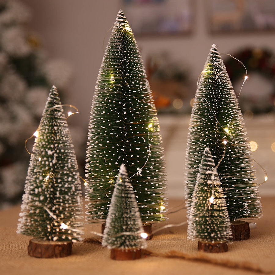 Holiday Cheer Mini Pine Tree Decor - Image 0