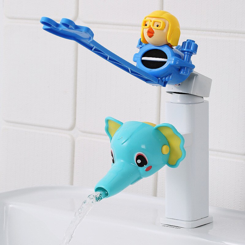 Cartoon Splash Proof Kids Faucet Extender - Image 11