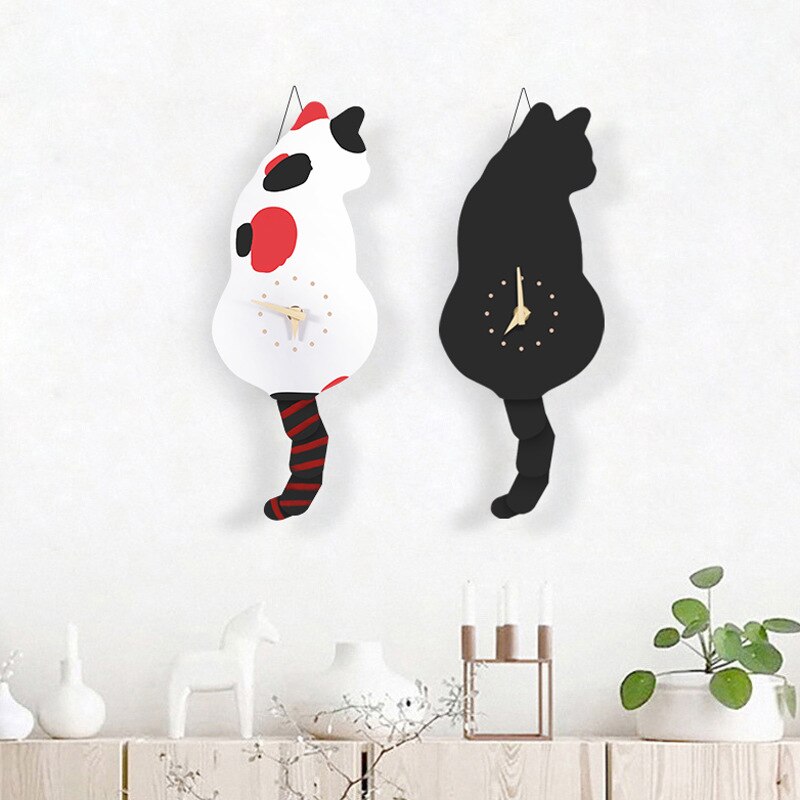 Creative Cat Wall Clock - Image 1