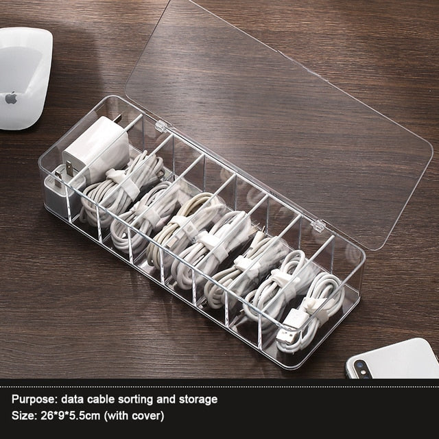 Transparent Cable Organizer Box - Image 7
