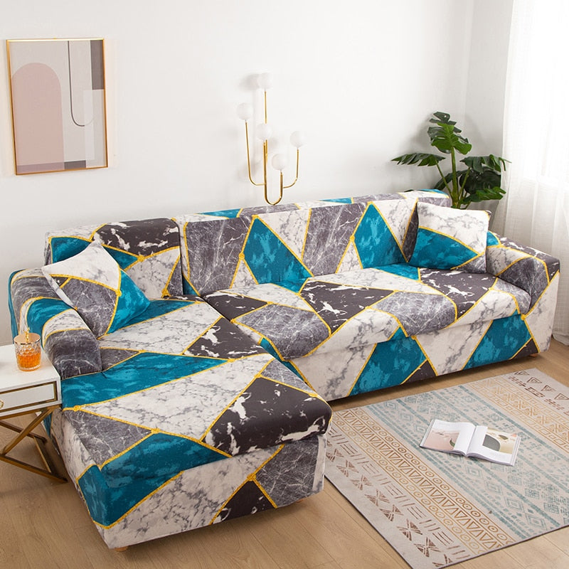 Modern Non-slip Colorful Elastic Sofa Cover - Image 47