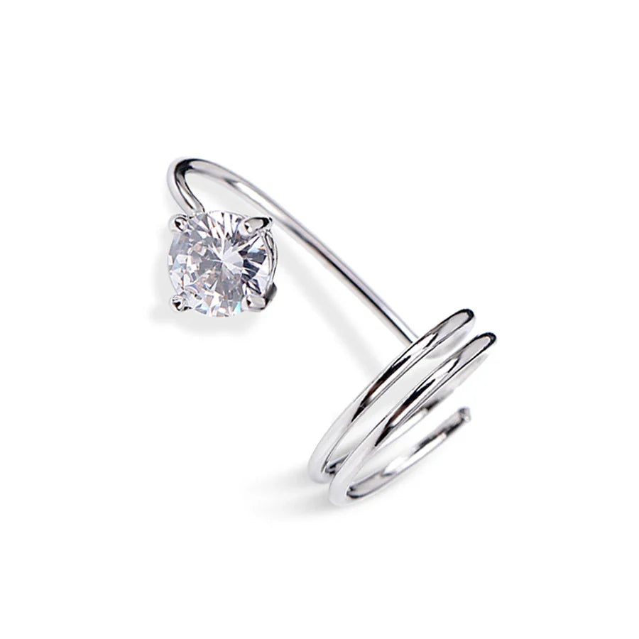 Elegant Fingertip Chic Gothic Slim Metal Nail Rings - Image 19