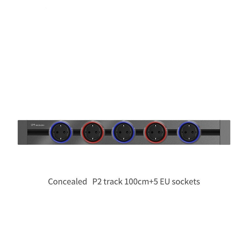 Multiple Power Electric Extension Socket Track - Image 7