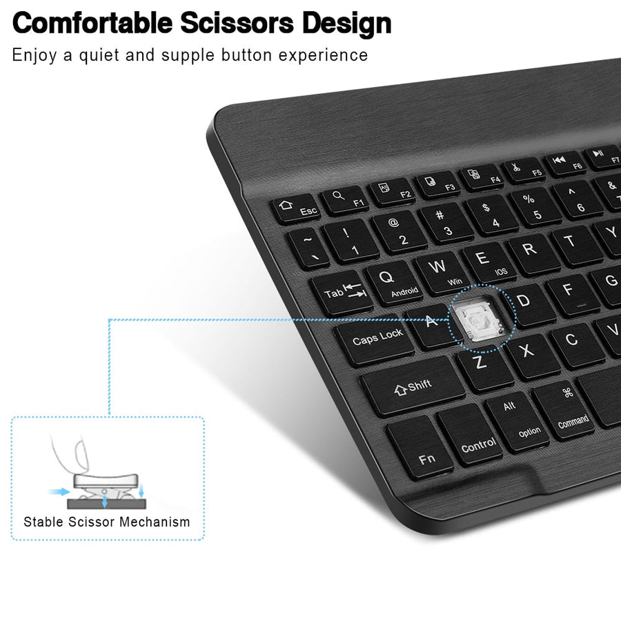 Eclipse Portable Bluetooth Keyboard Mouse Set - Image 7