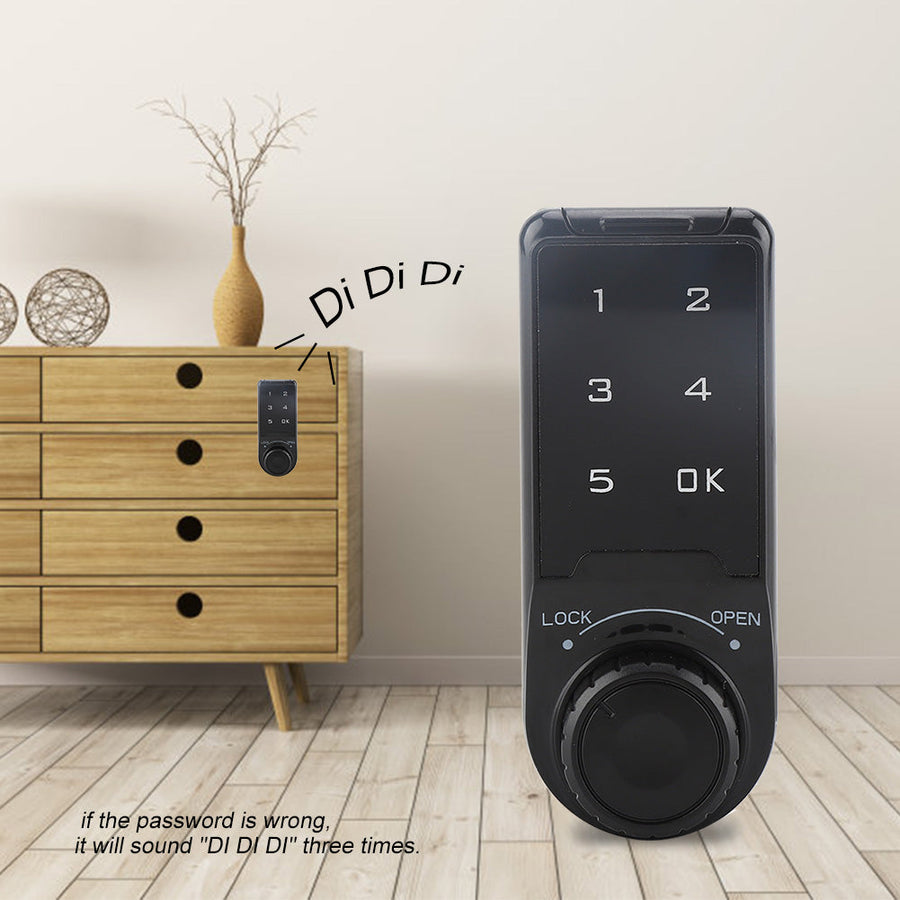 Modern Digital Keypad Cabinet Lock - Image 1