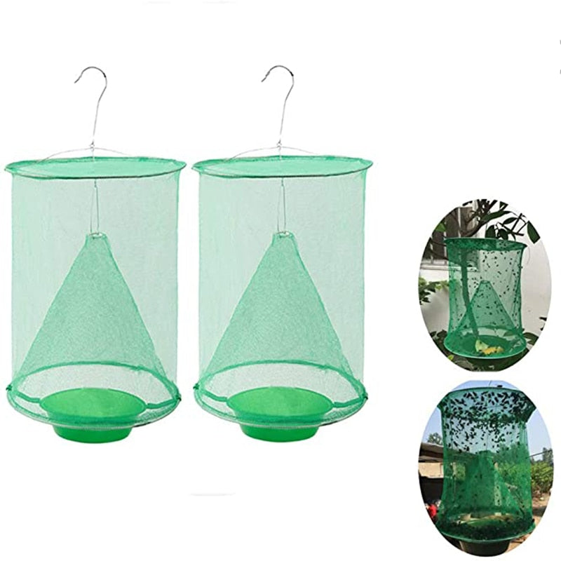 Reusable Hanging Cage Net Fly Trap - Image 7