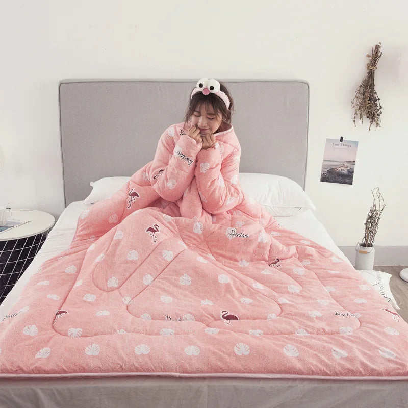 Lazy Time Wearable Sleeping Blanket - Image 2