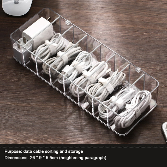 Transparent Cable Organizer Box - Image 9