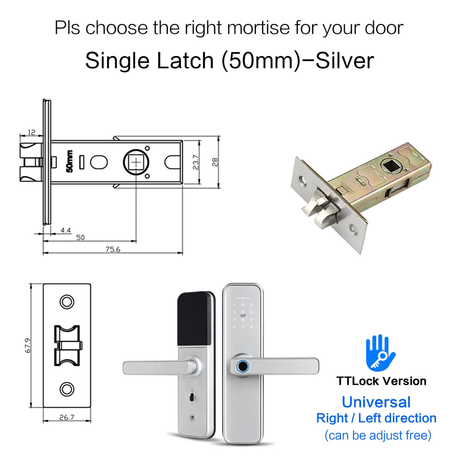 Smart Secure Biometric Fingerprint Door Lock - Image 12