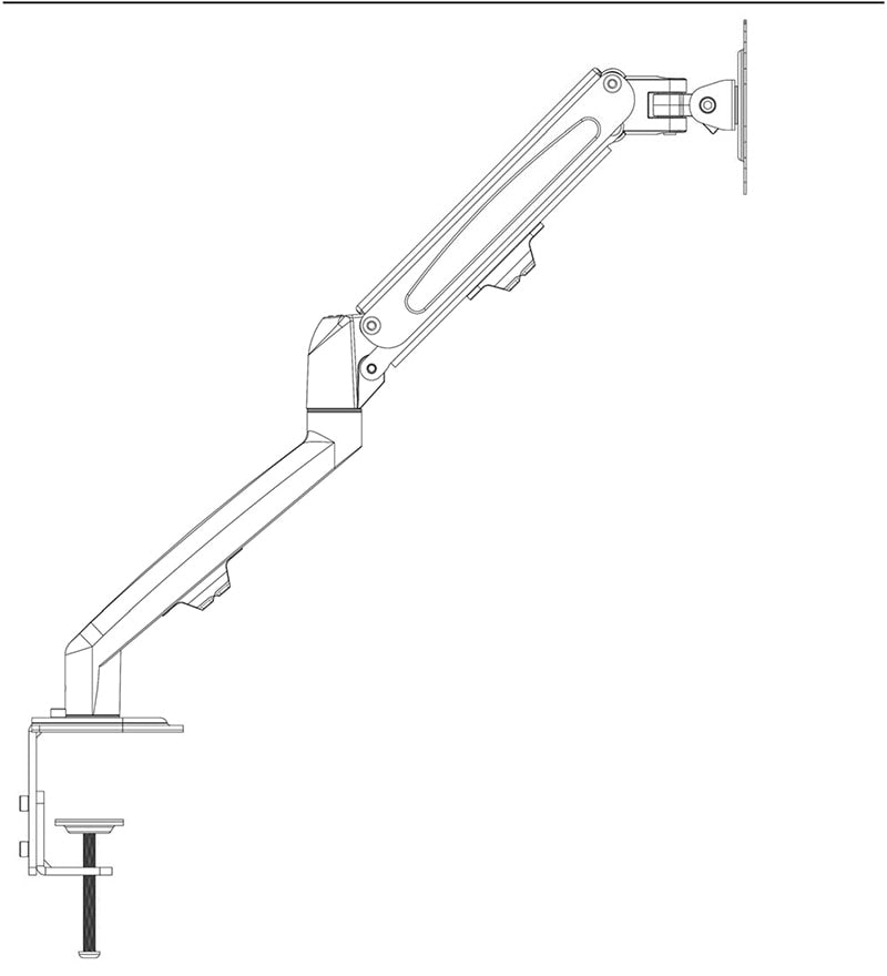 Adjustable Rotating Monitor Holder Stand - Image 7
