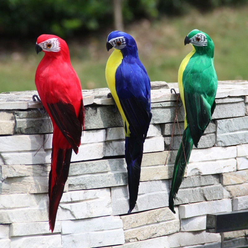 Creative Handmade Parrot Decoration - Image 3