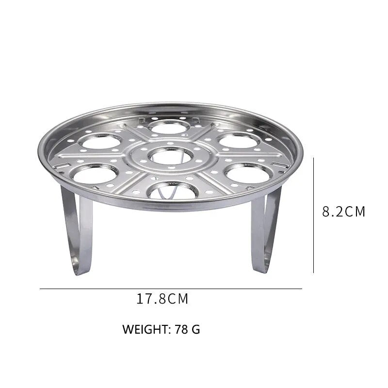 Stainless Steel Quick Egg Steamer Rack - Image 7