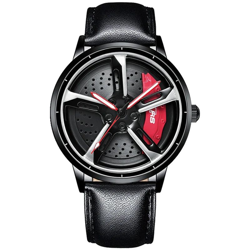 Speedster Chrono Quartz Spinning Wheel Men Watch - Image 8