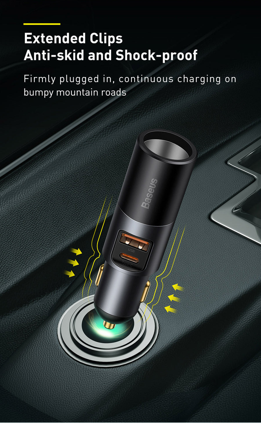 Multi-Port Smart Chip Car Fast Charger - Image 7