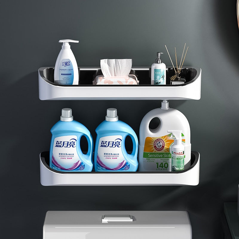 Wall Mounted Storage Master Bathroom Shelf - Image 10