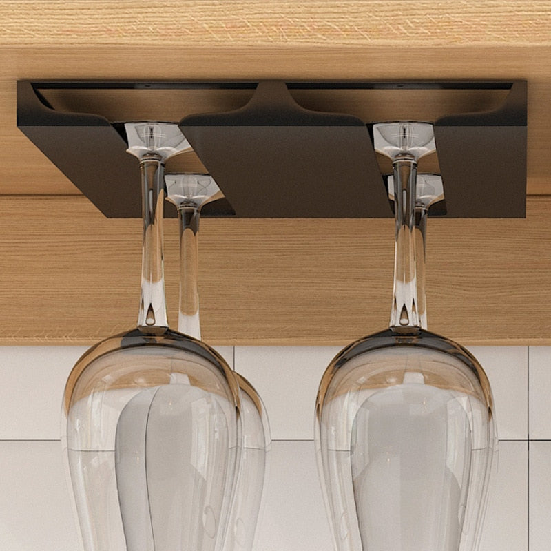 Under Cabinet Glass Organizer Rack - Image 14