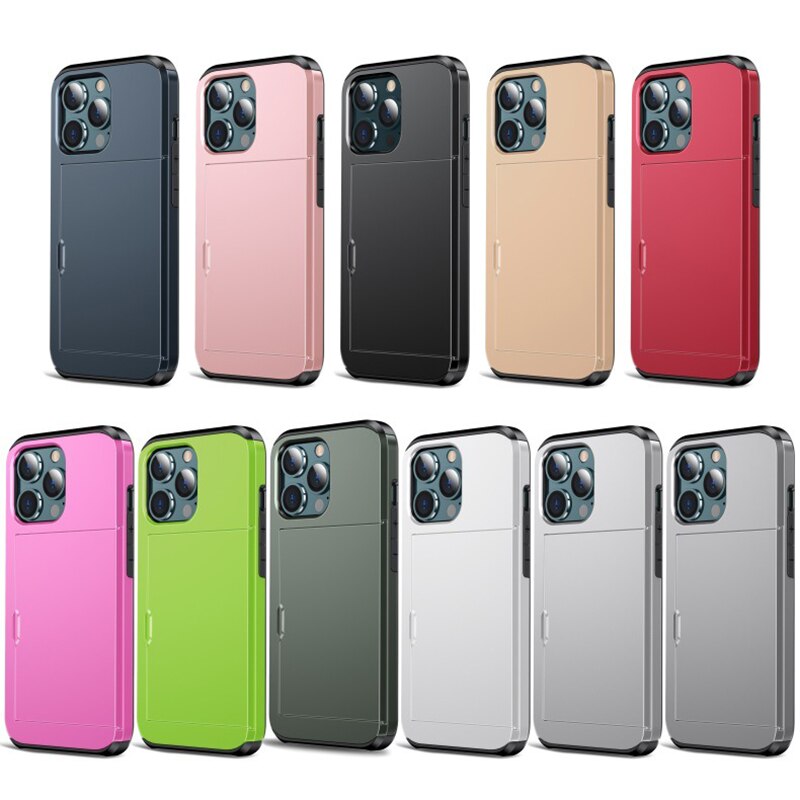 Business Armor Slide Wallet iPhone Case - Image 10
