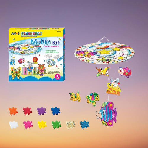 DIY Christmas Glass Educational Paint Set - Image 10