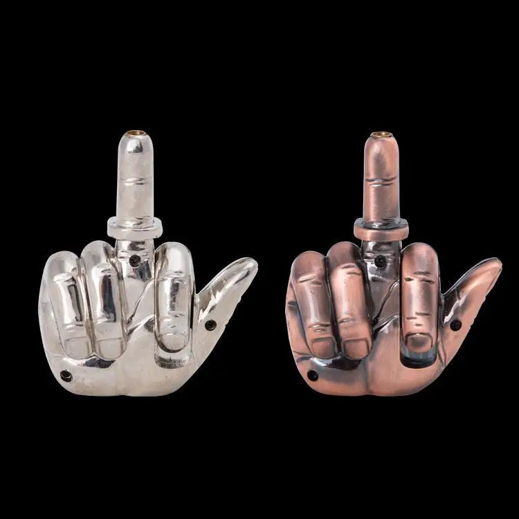 Metal Middle Finger Jet Lighter - Image 3