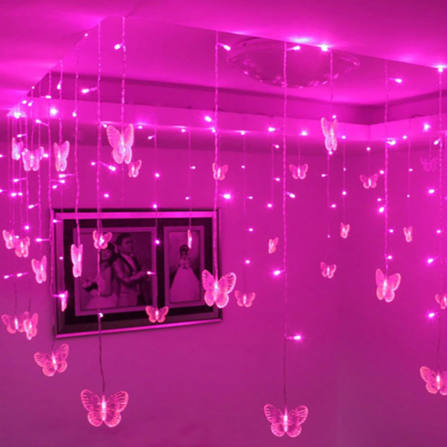 Butterfly LED Curtain Lights - Image 4