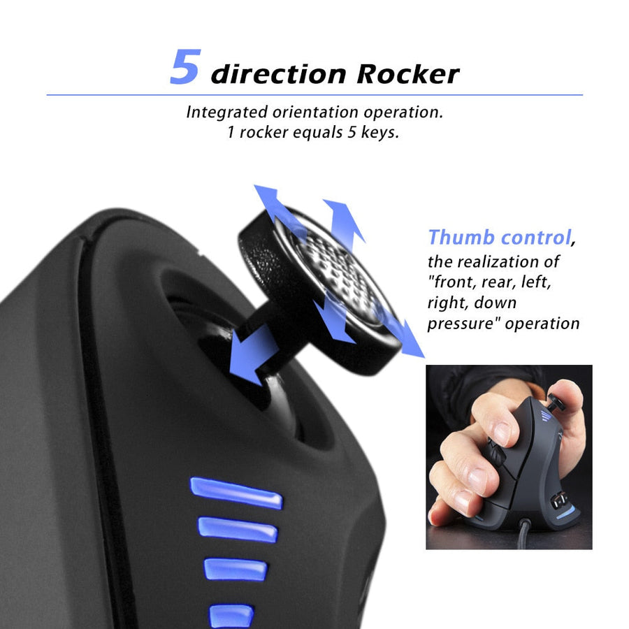 Programmable Ergonomic RGB Game Master Mouse - Image 9