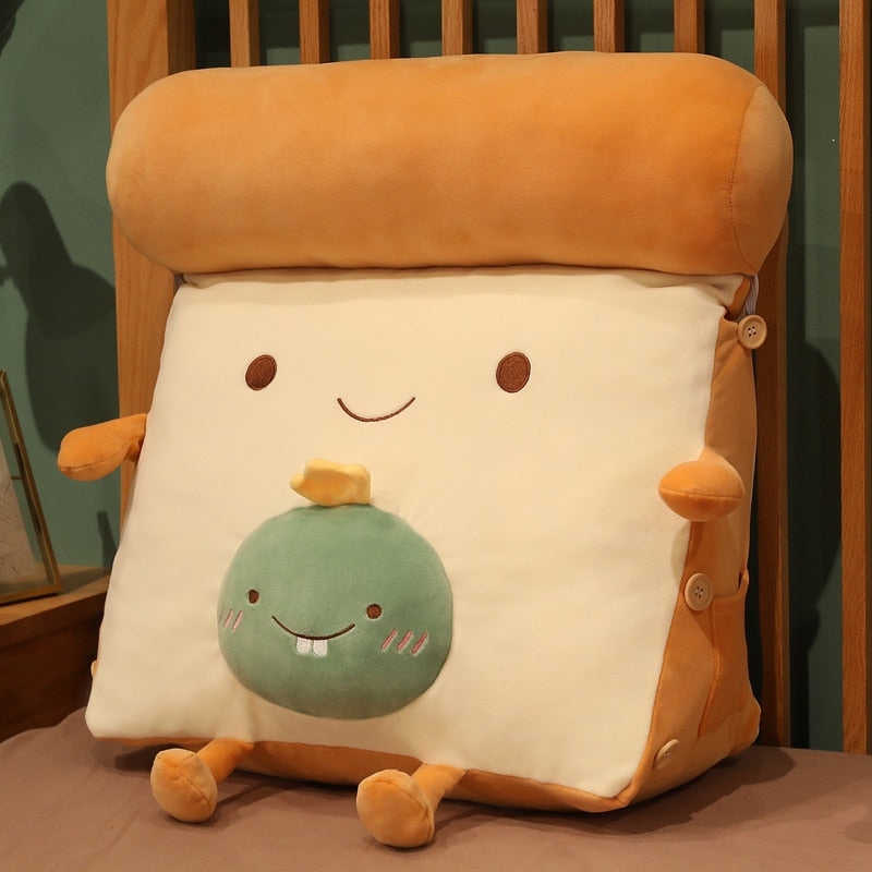 Fruity Toast Bread Comfy Pillow - Image 20