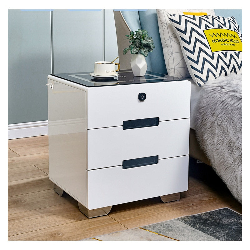 Creative Multifunctional Smart Bedside Speaker Table - Image 20