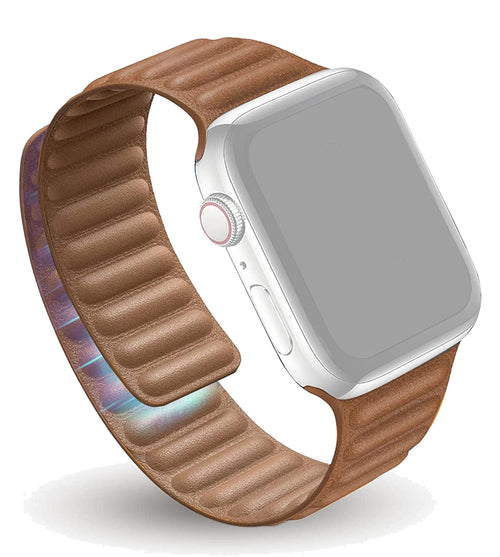 Magnetic Strap Leather Smart Watch Band - Image 0
