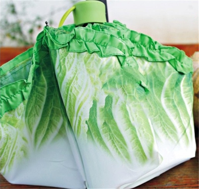 Creative Lettuce Anti-UV Umbrella - Image 3