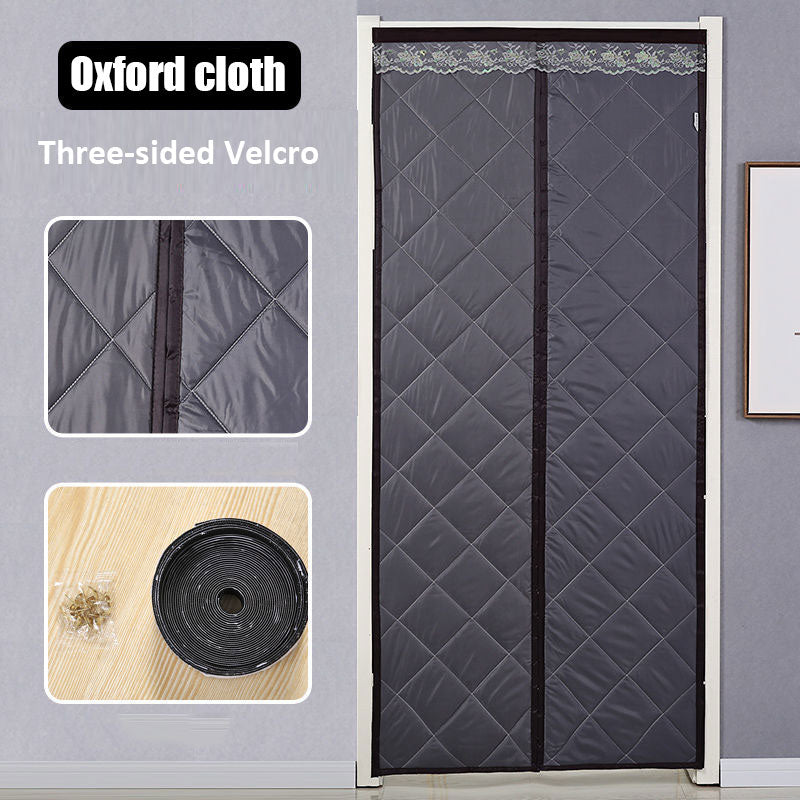 Windproof Magnetic Sound Insulation Door Curtain - Image 9