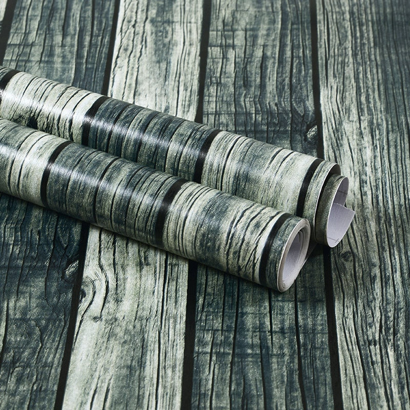 Self-Adhesive Wood Grain Wall Sticker - Image 15