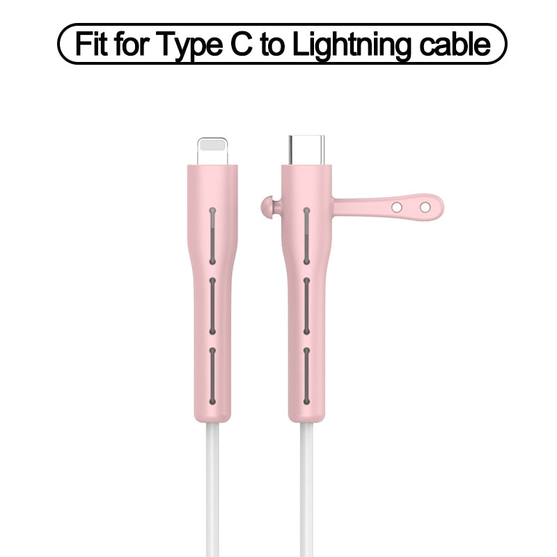 Silicone Cable Cord Protector Clip - Image 23