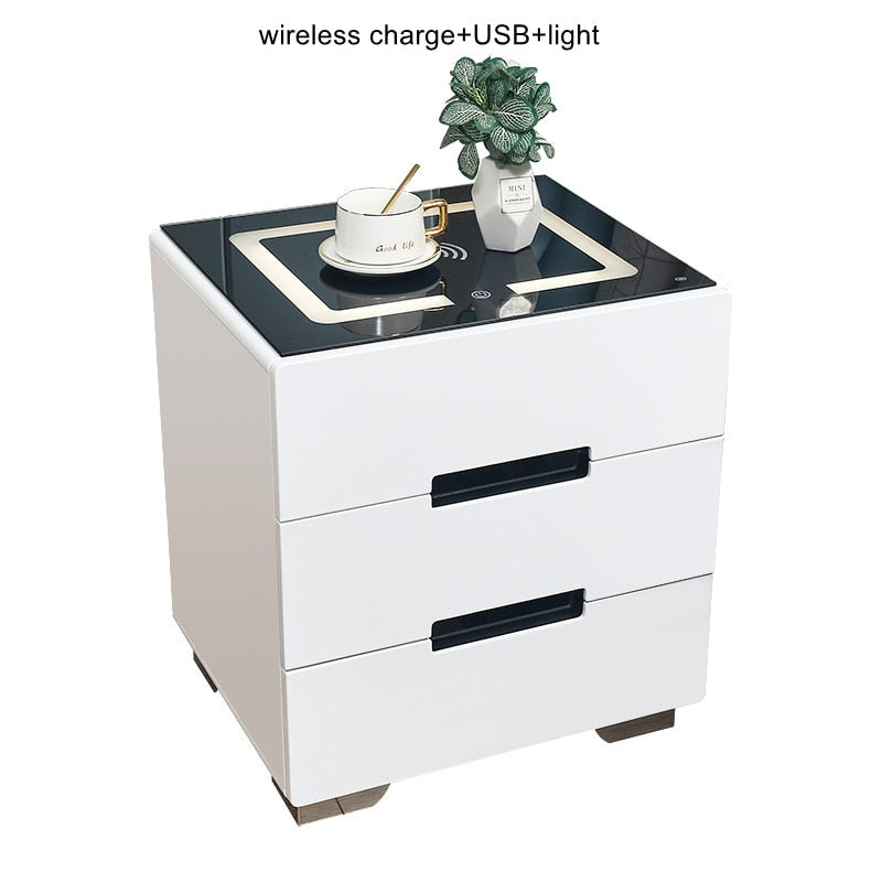 Creative Multifunctional Smart Bedside Speaker Table - Image 8