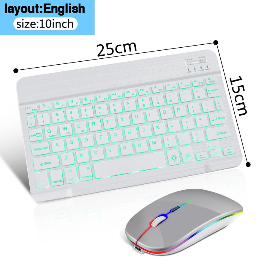 Eclipse Portable Bluetooth Keyboard Mouse Set - Image 11