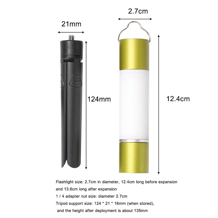 Rechargeable Hanging Zoomable Camping Flashlight - Image 10