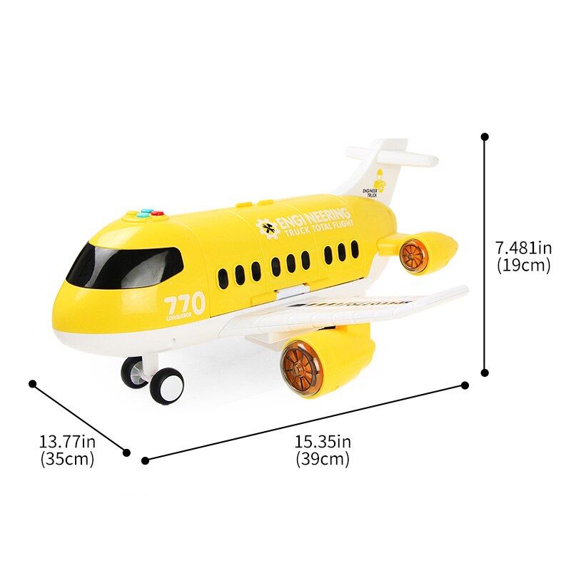 Kids Airplane Flying Wonders Music Toy Set - Image 9
