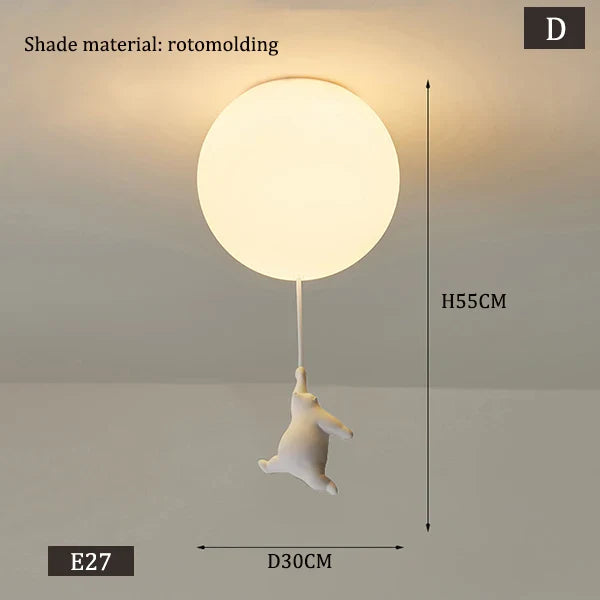 Hanging Bears Balloons Lamp - Image 19