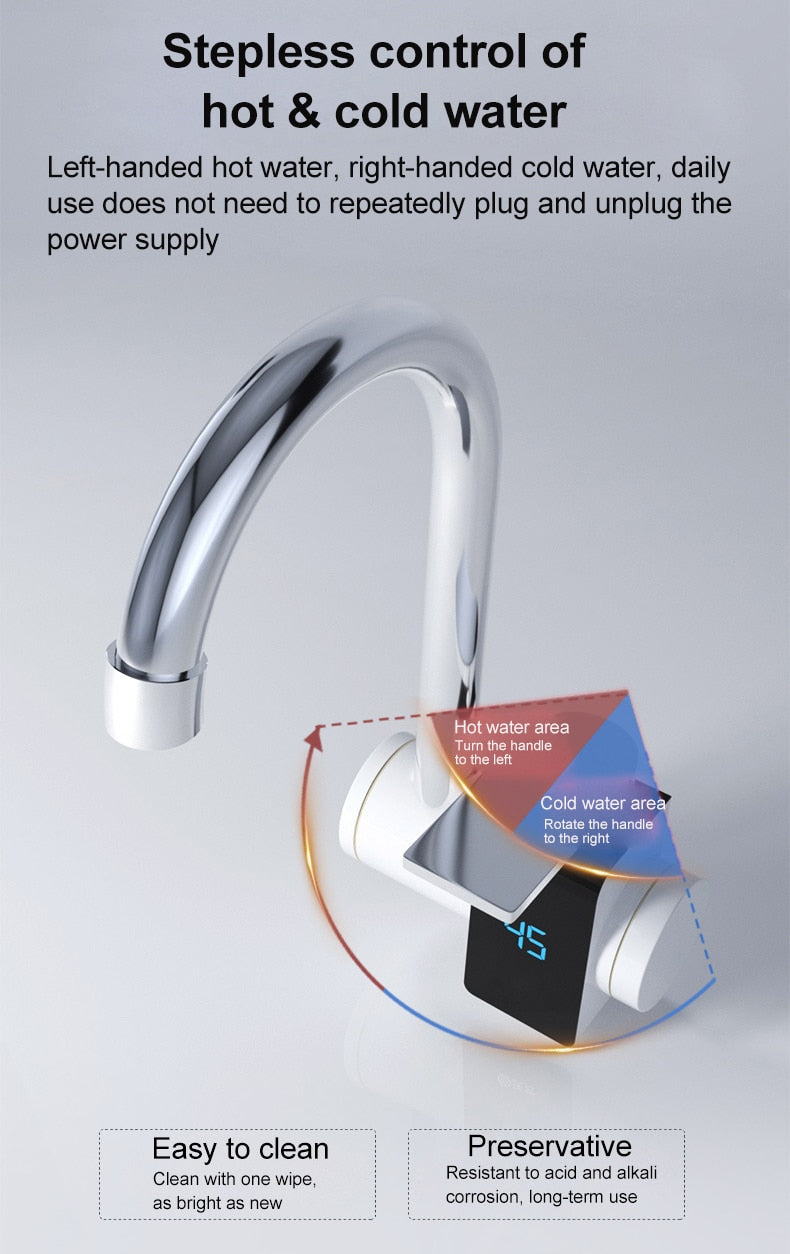 Smart Display Heating Kitchen Faucet - Image 2