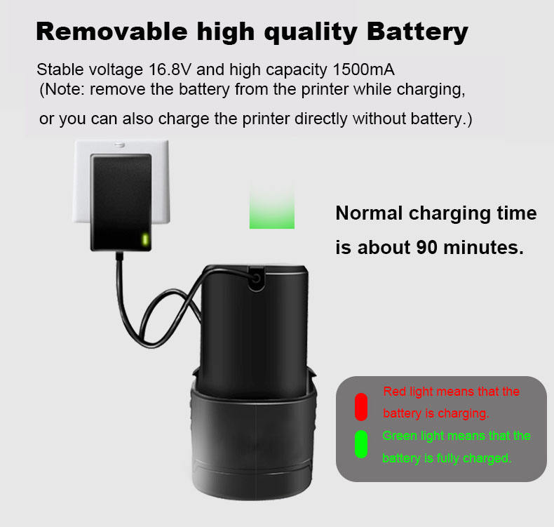 Mini Handheld Automatic Wireless Printer - Image 7