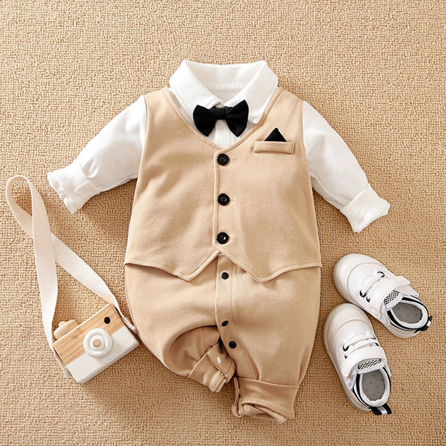 Newborn Baby Gentleman Jumpsuit - Image 23