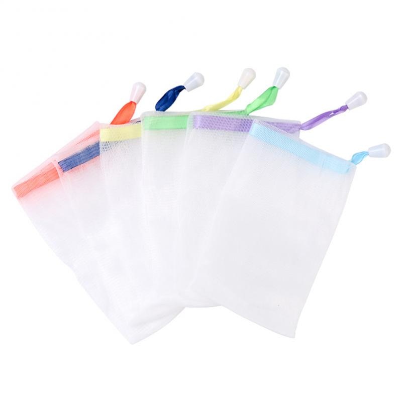 10pcs Foaming Soap Saver Mesh Bag - Image 2